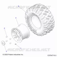 ROUES, REAR