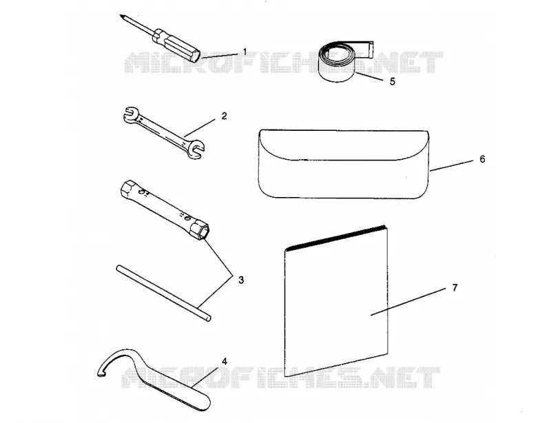 OUTILS XLT 0966756 (4933823382C014)