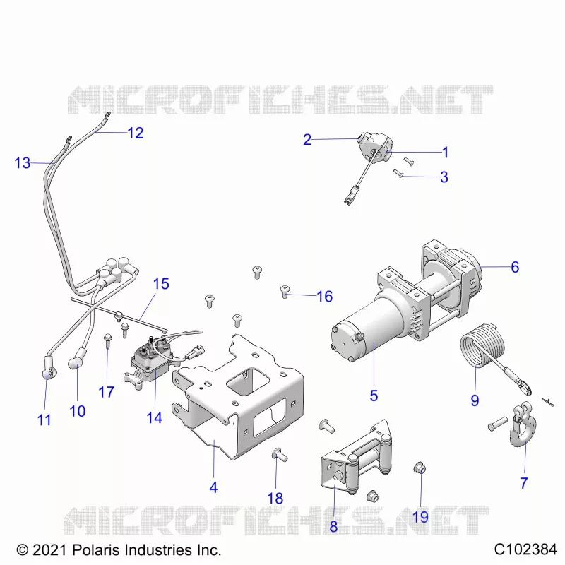 CHASSIS, TREUIL
