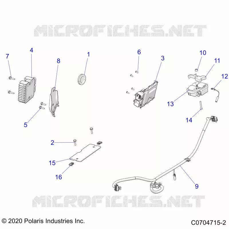 ELECTRICITE, HARNESS COMPONENTS AND RELATED- Z22A5A87A2(C701024-3)