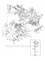 SUPPORTS MOTEUR ET ECHAPPEMENT 350 4X4 / W928139 (4922832283005A)