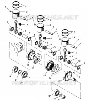 PISTON ET VILEBREQUIN