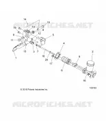 BRAKES, PEDAL AND MAITRE CYLINDRE MOUNTING