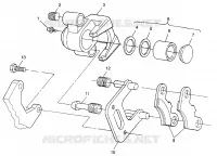 FRONT FREIN Scrambler 400 W98BC38C (4947254725B007)