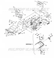 TUNNEL XLT TOURING 0952857 AND  EUROPEAN XLT TOURING E952857 (4929172917A006)