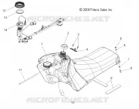 SYSTÈME D'ALIMENTATION, CARBURANT TANK ASM.