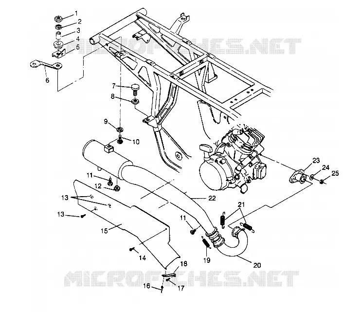 ECHAPPEMENT Sport 400L W958540 (4930133013A011)