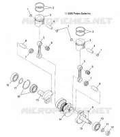 PISTON ET VILEBREQUIN