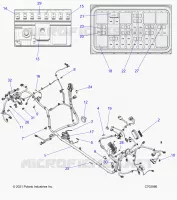 ELECTRICITE, WIRE HARNESS, CHASSIS