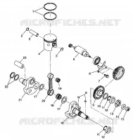 PISTON ET VILEBREQUIN