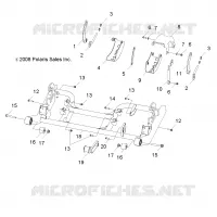 CHASSIS, BRAS OSCILLANT
