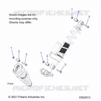 SUSPENSION, SUPPORT AMORTISSEUR , REAR SUSP.