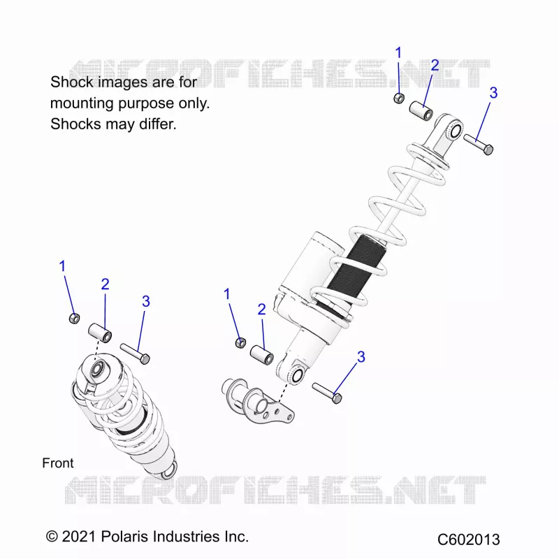 SUSPENSION, SUPPORT AMORTISSEUR , REAR SUSP.