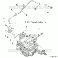 SYSTÃˆME DE TRANSMISSION, MAIN GEARCASE MOUNTING
