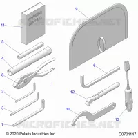 REFERENCE, MANUEL DU PROPRIETAIRE AND TOOL KIT