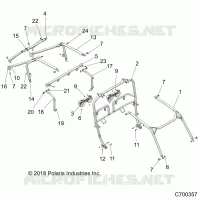 CHASSIS, CAB CADRE