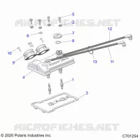 ENGINE, THROTTLE BODY AND COUVERCLE SOUPAPE