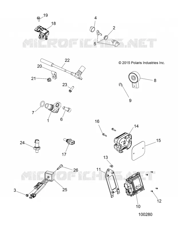 BOUTONS, CAPTEURS AND ECM MODULES