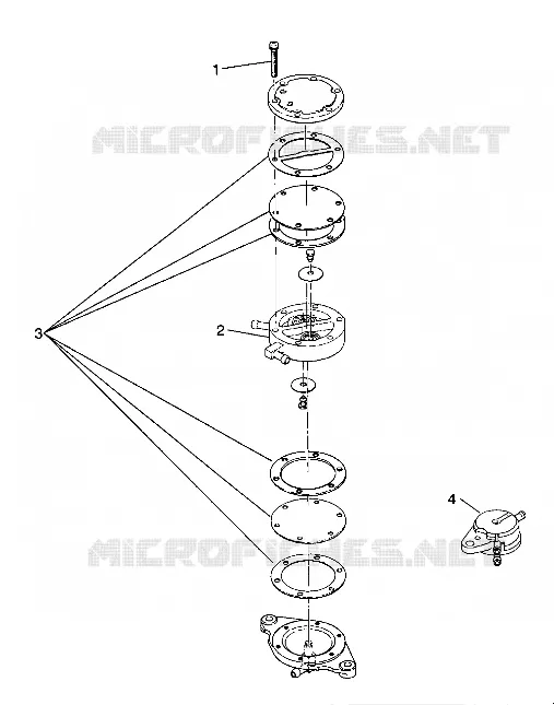 POMPE A CARBURANT ASSEMBLY SL 750 / B934070 (4924752475030A)
