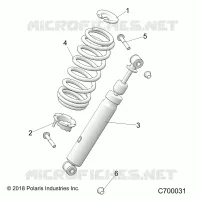 SUSPENSION AVANT SHOCK MOUNTING