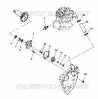 POMPE A EAU ASSEMBLY 350 4X4
