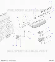 ADMISSION MANIFOLD AND FUEL RAIL