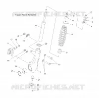 SUSPENSION AVANT SUPPORT