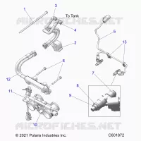 SYSTÃˆME D'ALIMENTATION, RAIL, LINES AND THROTTLE BODY