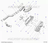 SYSTÃˆME DE TRANSMISSION, CLUTCH COVER AND DUCTING