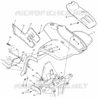 CABINE  XPLORER 500 W97CD50A (4941354135A007)