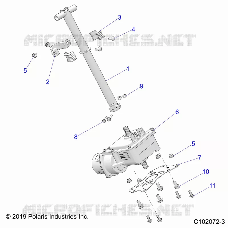 STEERING, COLONNE DE DIRECTION ASM.