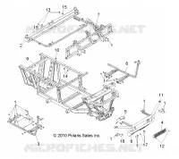 CHASSIS, CADRE AND FRONT BUMPER