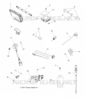 BOUTONS, CAPTEURS, ECU and CONTROL MODULES