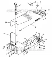 SIEGE ET RESERVOIR ULTRA SP 0960678 and EUROPEAN ULTRA SP E960678 (4937083708A007)