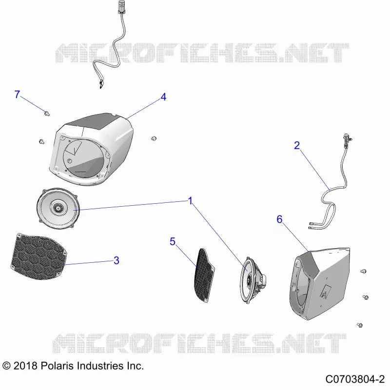 ELECTRICITE, AUDIO, FRONT SPEAKER
