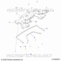 CARROSSERIE ARRIERE RACK AND HAND GRIPS