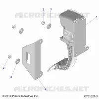 ENGINE, PEDALE D'ACCELERATEUR