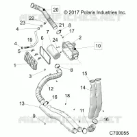ENGINE, PRISE D'AIR SYSTEM