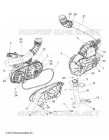 SYSTÈME DE TRANSMISSION, CLUTCH COVER AND DUCTING
