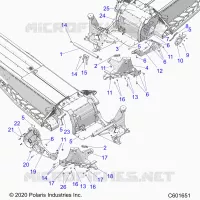 CHASSIS, BULKHEAD ASM.