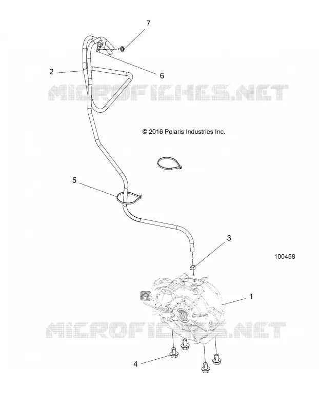 SYSTÈME DE TRANSMISSION, FRONT GEARCASE MOUNTING