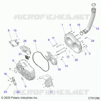 SYSTÃˆME DE TRANSMISSION, CLUTCH COVER AND DUCTING