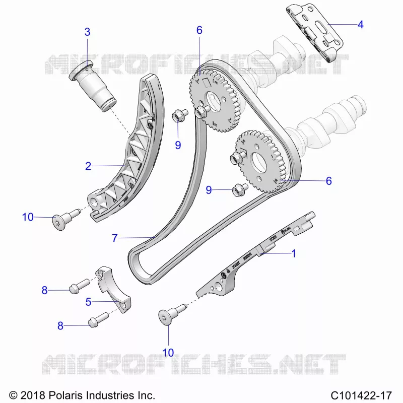 CHAINE DE DISTRIBUTION AND SPROCKET