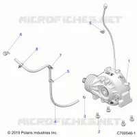 DRIVE TRAIN, FRONT SUPPORT PONT