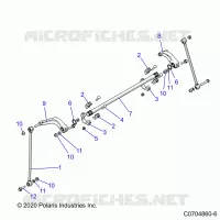 SUSPENSION, REAR BARRE STABILISATRICE
