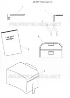 OUTILS and CARGO STORAGE BAG
