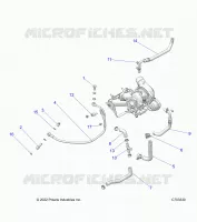 ENGINE, TURBO, COOLING AND OIL