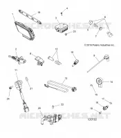 BOUTONS, SENSORS, ECU AND CONTROL MODULES