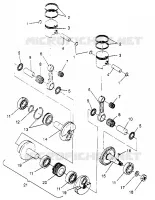 PISTON ET VILEBREQUIN CLASSIC 0952865 (4929072907C009)