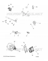 BOUTONS, SENSORS AND ECM
